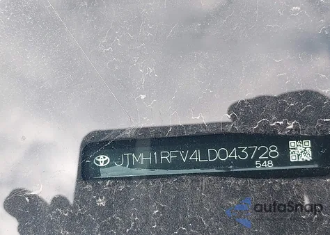 2020 Toyota Rav4 Le z USA, uszkodzony, nr VIN JTMH1RFV4LD043728